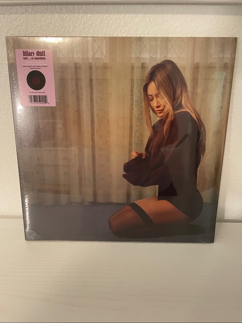 Hilary Duff Vinyl Record - luck…or something